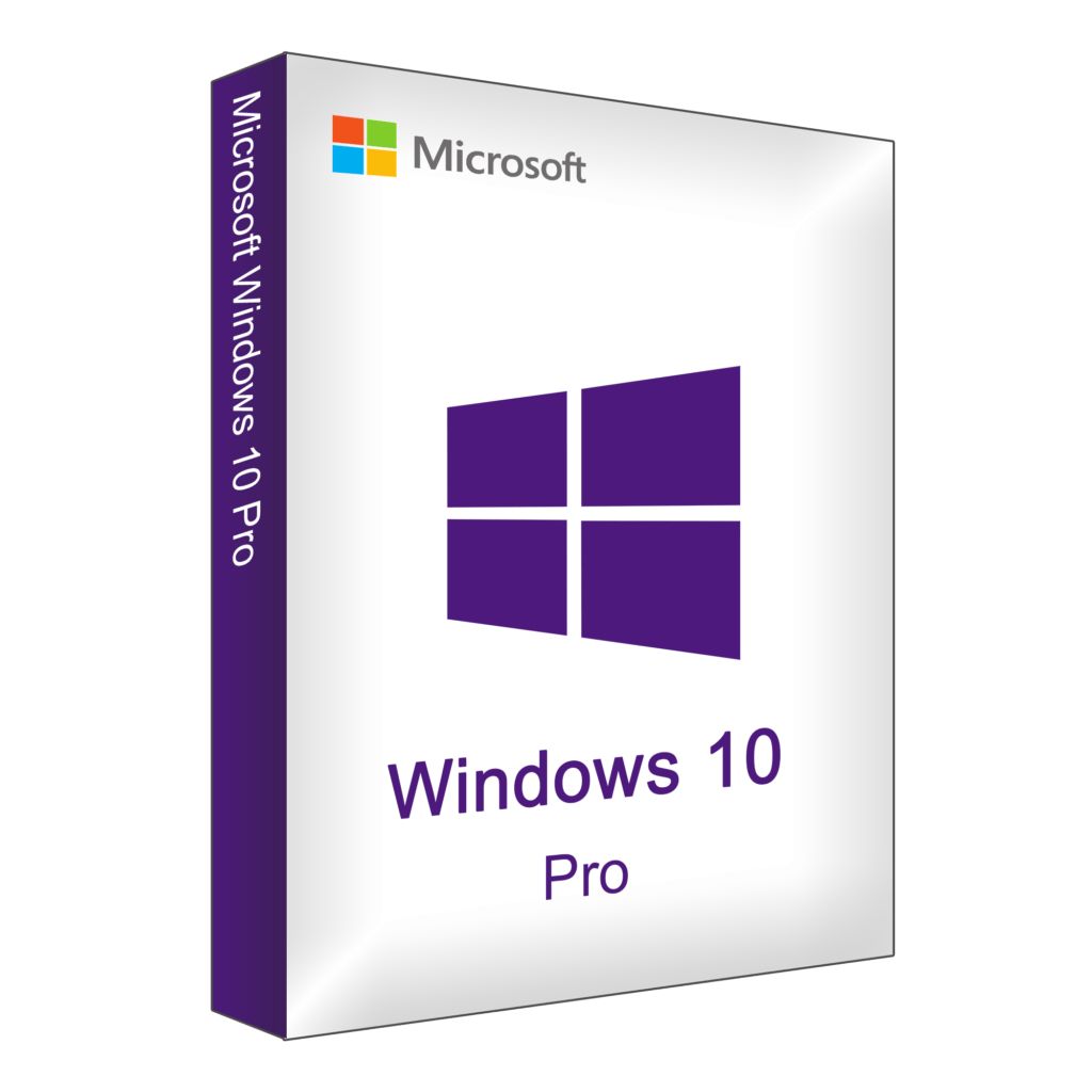 Microsoft Windows 10 Pro Verpackung oder Produktbox