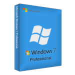 Microsoft Windows 7 Professional Verpackung oder Produktbox