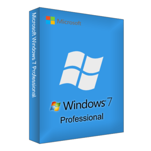 Microsoft Windows 7 Professional Verpackung oder Produktbox