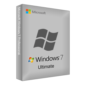 Microsoft Windows 7 Ultimate Verpackung oder Produktbox