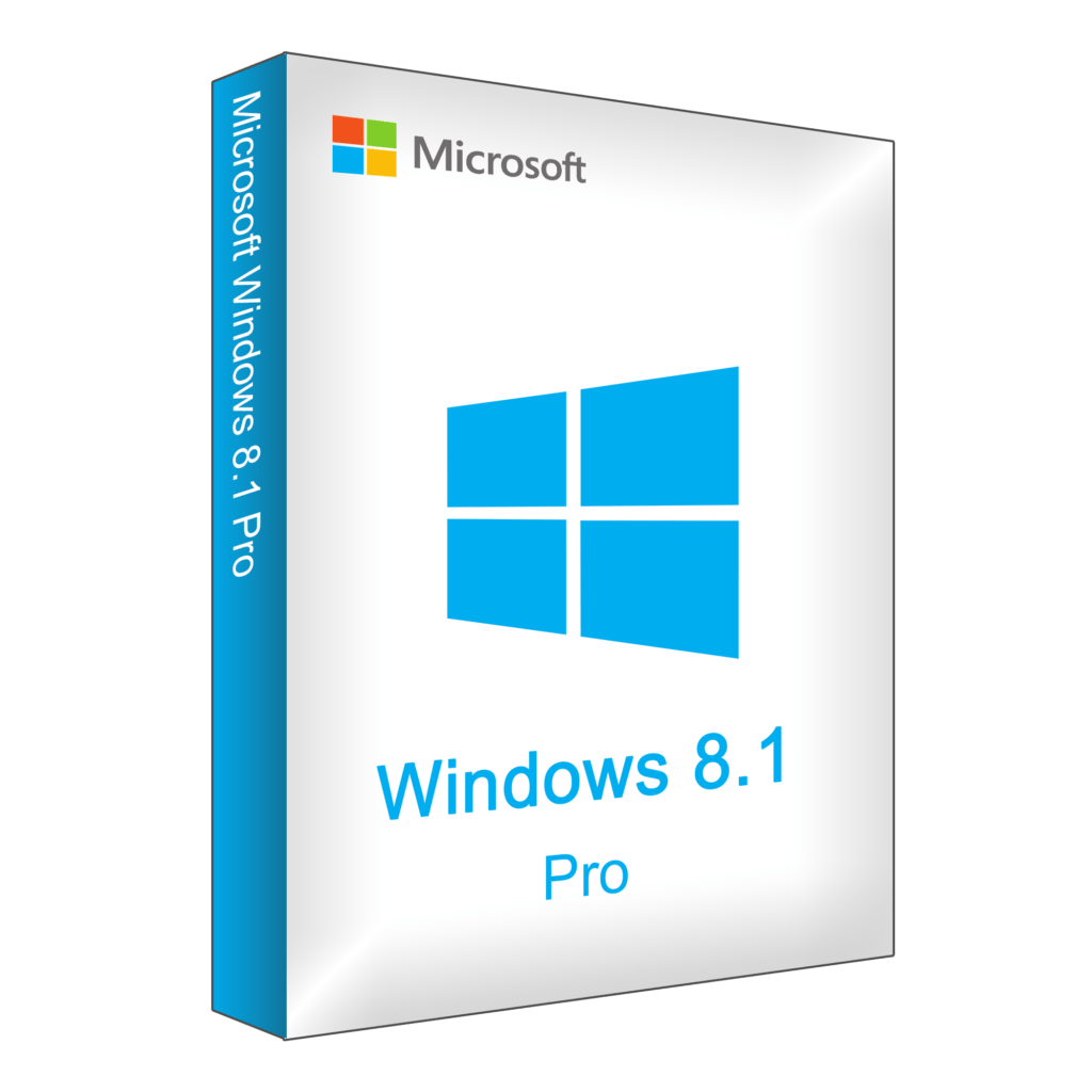 Microsoft Windows 8.1 Pro Verpackung oder Produktbox
