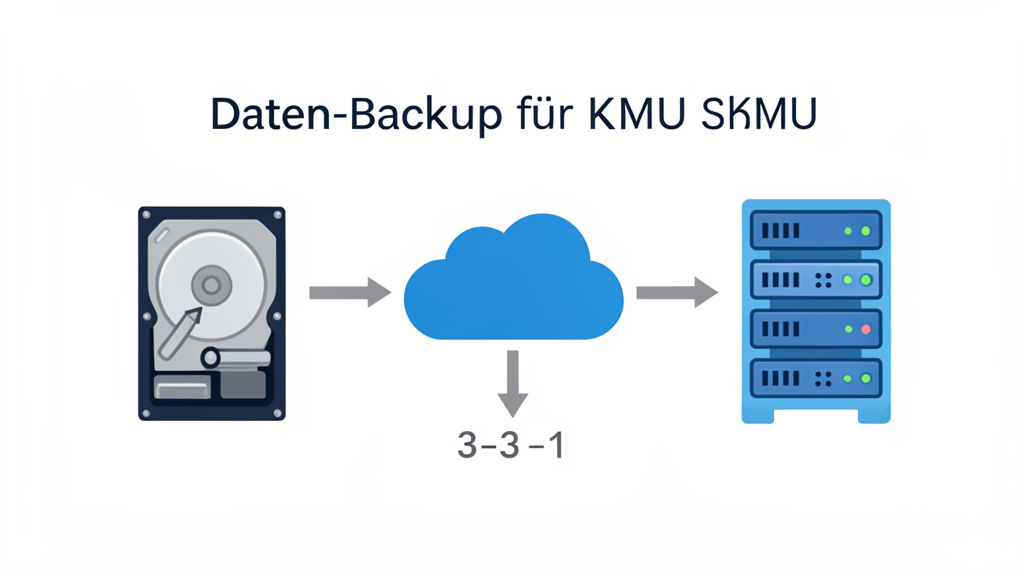 Daten-Backup für KMU: Die 3-2-1-Regel in der Praxis